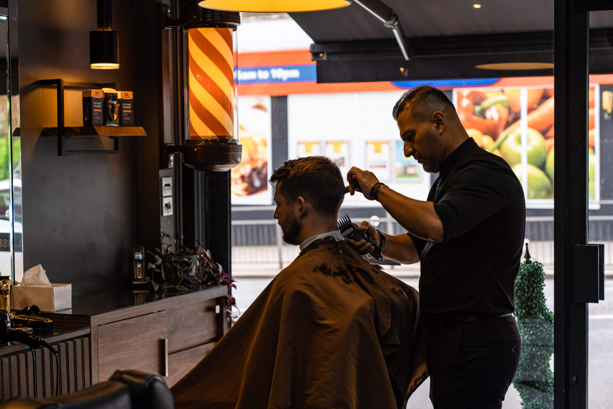 Hot Towel Shave Service